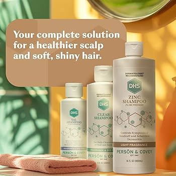 Amazon.com : DHS Zinc Shampoo – Dandruff Shampoo – for Flaky